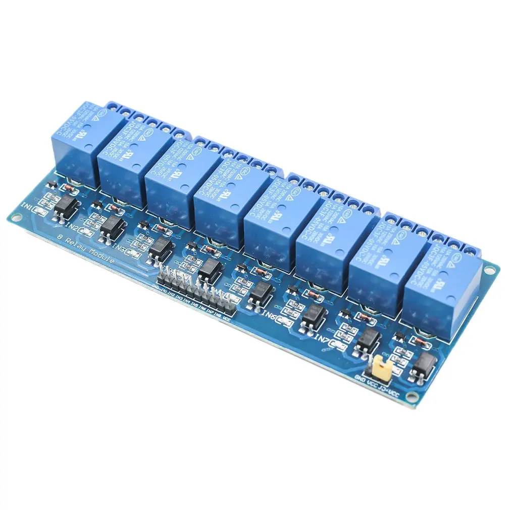 С анод 8-канальный видеорегистратор релейный модуль с plc разъемом панель управления реле 5V релейный модуль