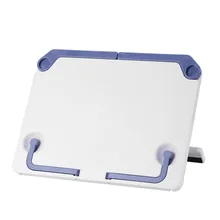 Soporte plegable portátil para teléfono con almohadilla antideslizante, soporte de lectura para libros y tabletas