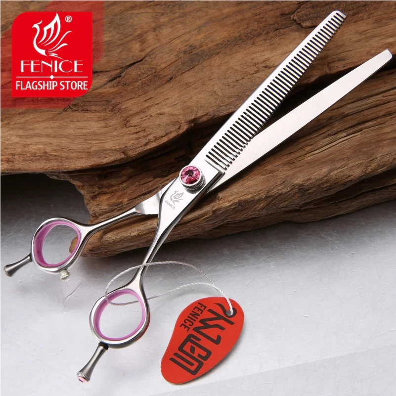 Профессиональные ножницы Fenice из нержавеющей стали 440C 6 5/6 75/7 25 дюйма 35%