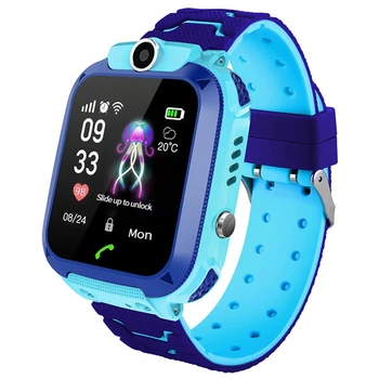 

1.44 inch Touch Screen Kids Smart Phone Watch Front-facing Camera SOS Call Safety Zone Alarm