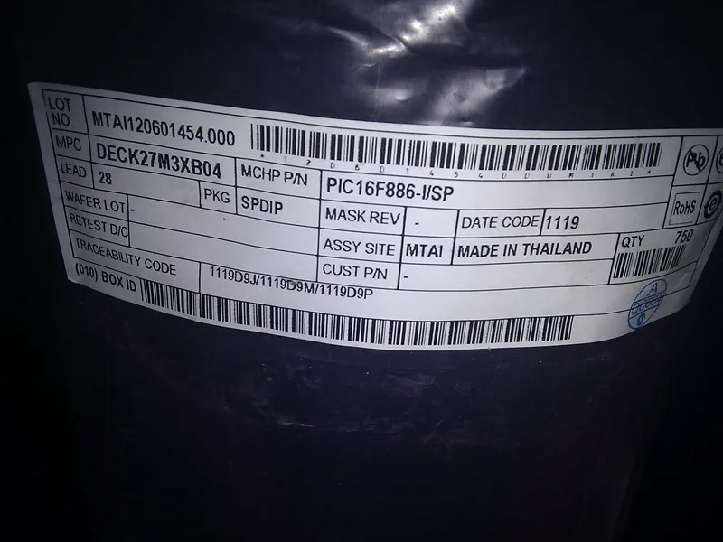 PIC16F886-I/SP DIP-28
