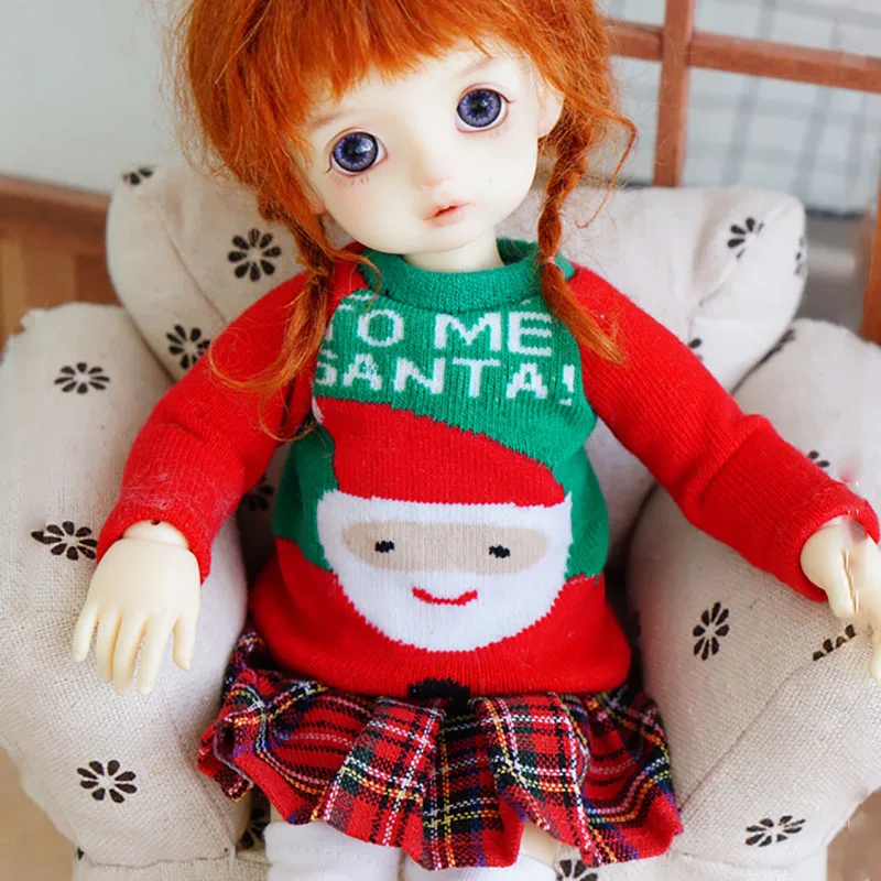 Cataleya BJD кукла много цветной свитер Рождество BJD1/6 Кукла Одежда imda3.0YOSDmyou большой шесть очков - Цвет: 3