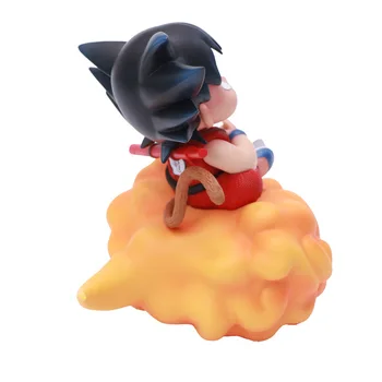 

Anime DRAGON BALL War-torn Wukong Sitting with dragon beads statue PVC Action Figure Collection Model Toy