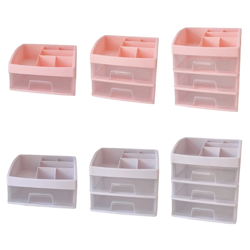 

Multi-Function Desktop Sundry Makeup Storage Case Cosmetics Drawer Organizer