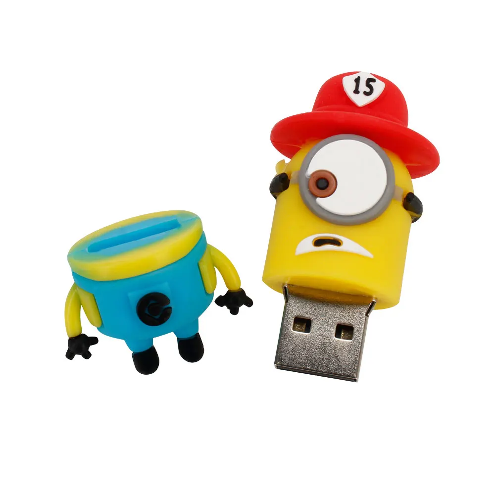 Pendrive2017 2,0 usb флеш-накопитель Забавный милый мультфильм Флешка 4 ГБ 8 ГБ 16 ГБ 32 ГБ 64 Гб карта памяти ноутбук u диск