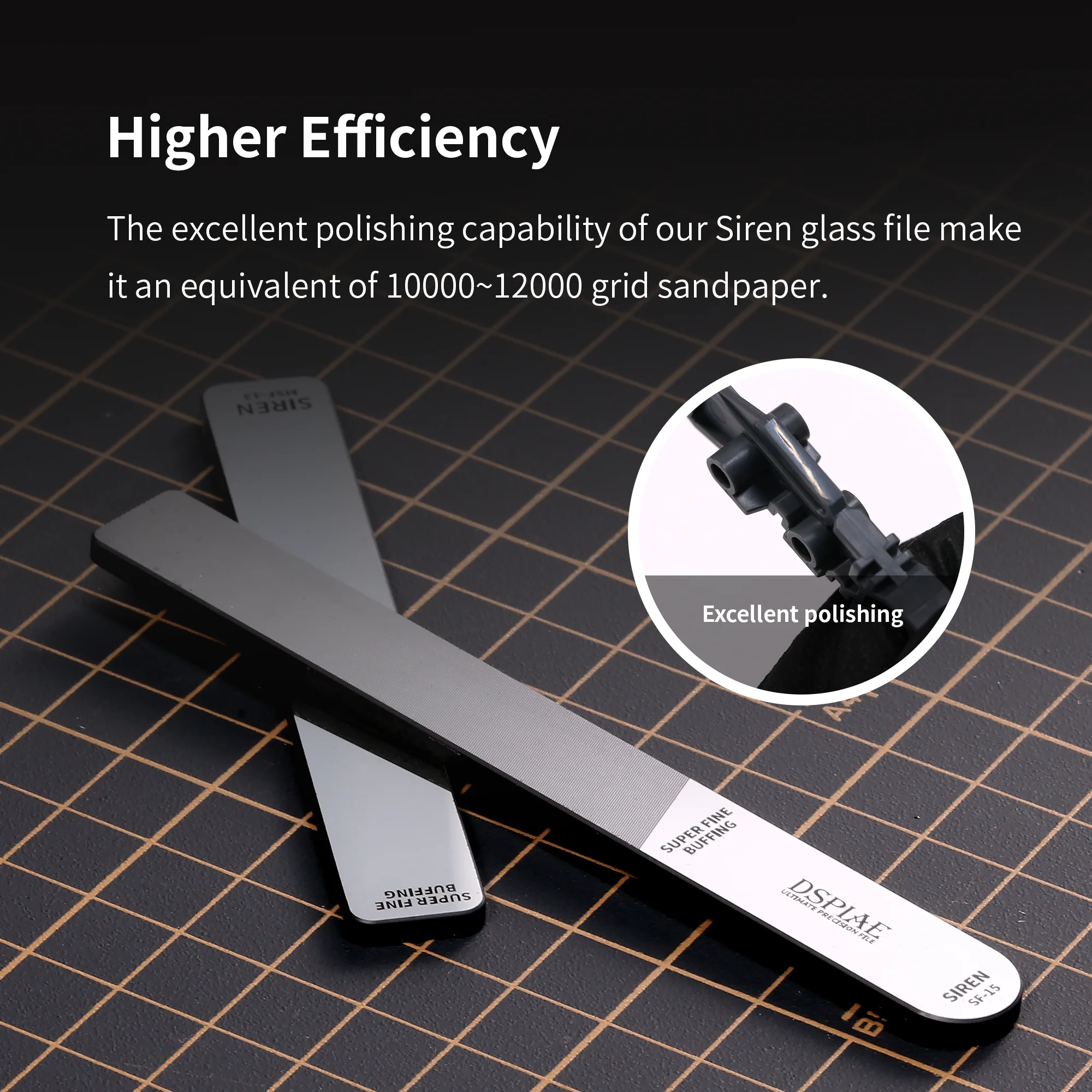 DSPIAE SF-20/SF-15/SF-16/SF-17/MSF-13 Siren Ultimate Precision File Model Assembly Tool Hobby Accessory model tools