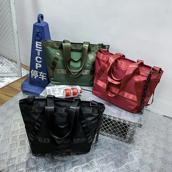 

Travel Fitness Women's Shoulder Bag Fashion Large-Capacity Chain Bag