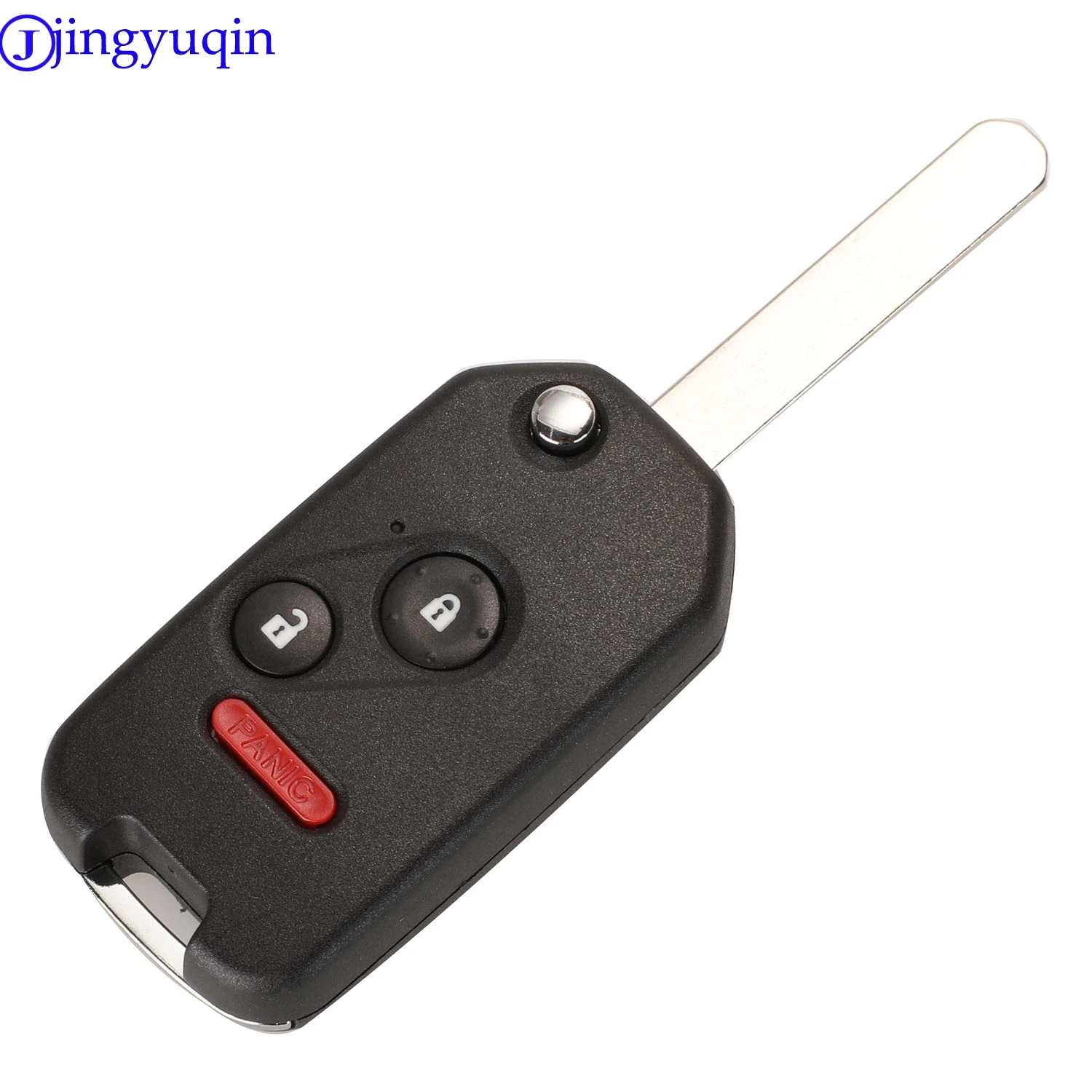 Jingyuqin 2/3/4 пуговицы складной откидная оболочка ключа дистанционного управления Крышка для Honda Odyssey рижелином Accord CRV Civic с тревожных кнопок