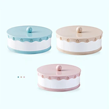 

Party Snacks Serving Tray With Lid Multi Sectional Snack Bowls Snack Container Box For Storing Dried Fruits Nuts Candie