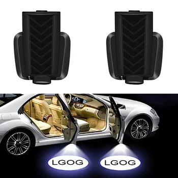 

2PCS Led Car Door Welcome Laser Projector Logo Ghost Shadow Light Wireless for Volkswagen Ford BMW Toyota Hyundai Kia Mazda Audi