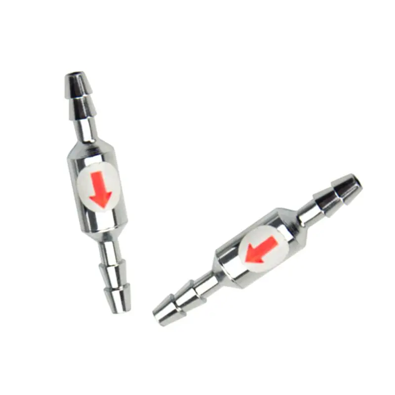 Aquarium Stop Valve Anti-carbon Dioxide CO2 Check Valves Stainless Steel Bubbler Refiner For Carbon Dioxide Equipment C6UE 2