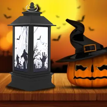 

Halloween Creative Romantic Hanging Lantern Pumpkin Light Pumpkin Lamp New Year Gift Christmas Decorations Skeleton Witch Kids