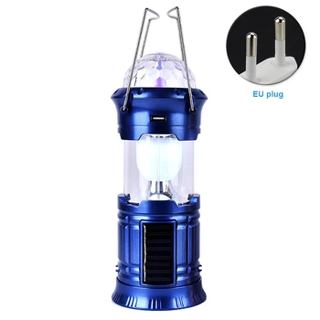 

Emergency Portable Camping Tent Lantern Multifunctional ABS Solar Lamp Hiking Outdoor Stretchable Night Light Home LED Colorful