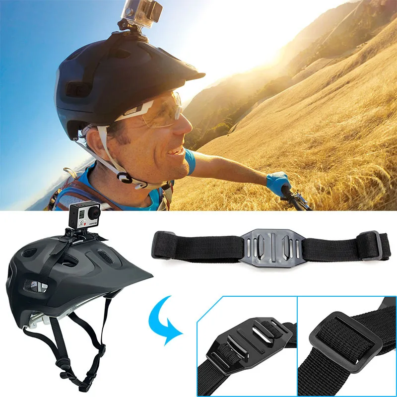 Велосипедный мотоцикл зажим держатель штатива крепление для GoPro Hero 8 7 6 5 Аксессуары для экшн-камеры с сумкой для хранения