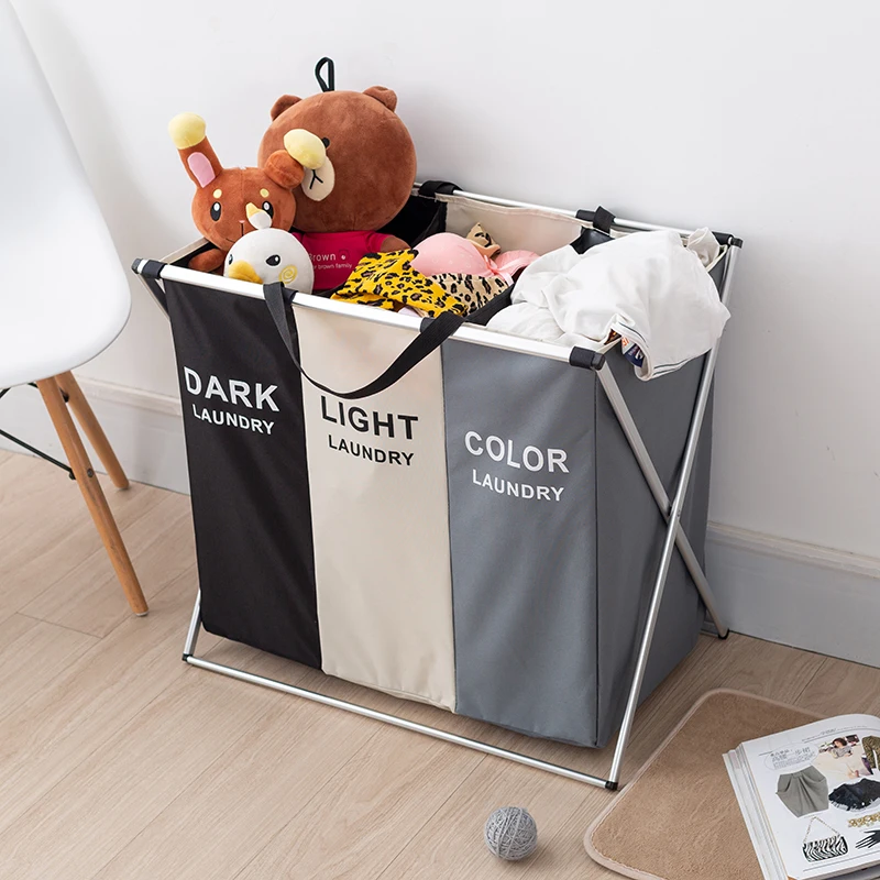 Large Laundry Basket Foldable Sorter Dirty Clothes Hamper laundry Basket Collapsible Home Organizer Toys storage clothes basket