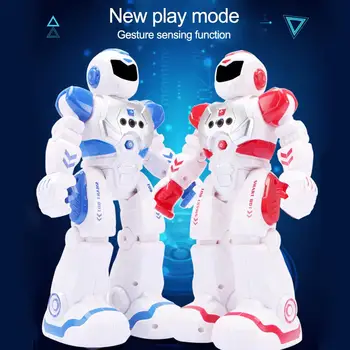 

Remote Control Robot Toy Infrared Sensing Intelligent Programmable RC Robots For Kids Children Remote Control Toys