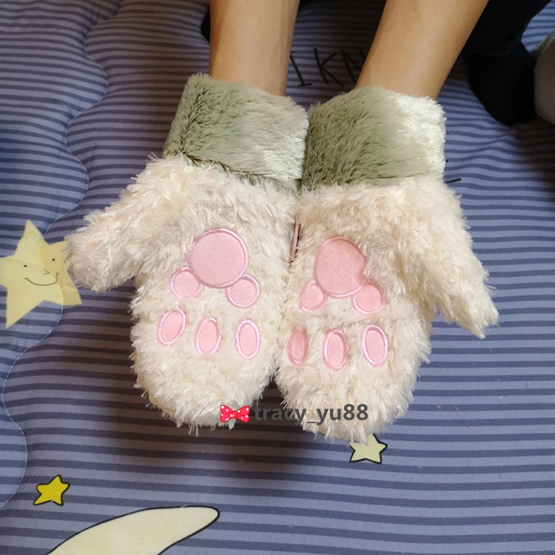 IVYYE Duffy shelliemei модные аниме HGloves хлопковые теплые пушистые зимние перчатки Плюшевые Варежки Унисекс новые подарки на день рождения