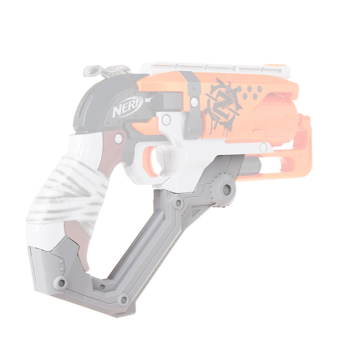 Работник F0414 № 217 защита для рук комплект для NERF зомби Hammershot-серый