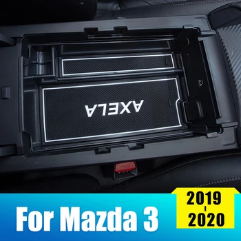 

Car Central Armrest Box Storage Center Console Organizer Container Holder Box For Mazda 3 Alexa 2019 2020 Auto Accessories