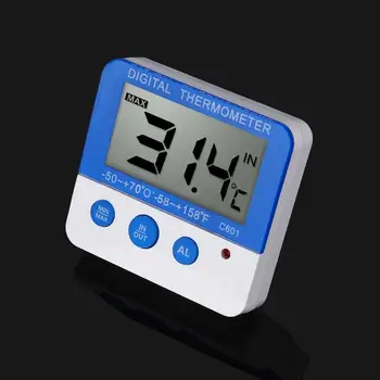 

Mini Digital Thermometer Hygrometer LCD Thermometer Humidity Meter Indoor and outdoor Household Convenient Temperature tools XI