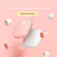 Портативный ручной подогреватель для путешествий удобный долговечный мини-карманный нагреватель 5000 мАч Внешний аккумулятор грелка для рук Зарядка без воды usb зарядка