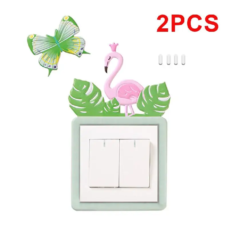 Switch Paste Wall Protective Cover, Luminous Cartoon Decoration, 3D Three-dimensional Household Socket light Switch Sticker Switch Paste Wall Protective Cover, Luminous Cartoon Decoration, 3D Three-dimensional Household Socket light Switch Sticker