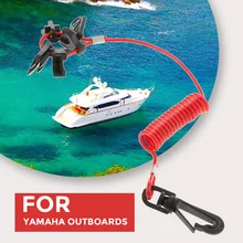 Лодочный подвесной мотор Kill Switch Lanyard Stop Switch& Lanyard для Yamaha Suzuki Tohatsu Honda Nissan лодка аксессуары морской