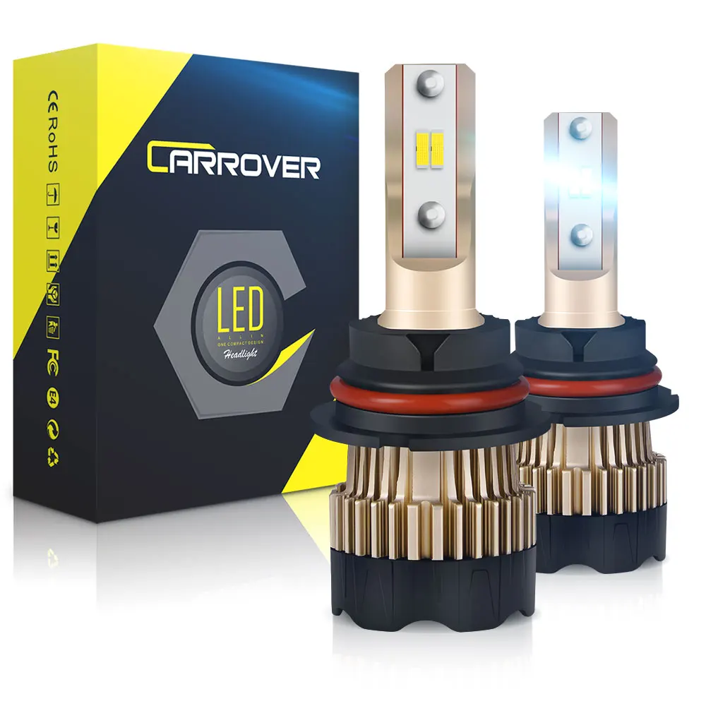 CAR ROVER H1 LED Headlight Bulb H7 H11 H13 9005 9006 9007 60W 12000Lumens Extremely Bright 6000K CSP Chips Conversion Kit |