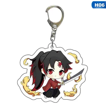 

Anime Demon Slayer: Kimetsu No Yaiba Key Chains NEW Keychain Cosplay Acrylic Pendant Keyring