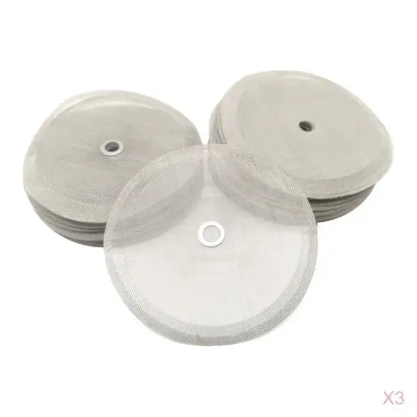3x Universal Washable Stainless Steel Cold Brew Coffee Filters Filter Net | Бытовая техника