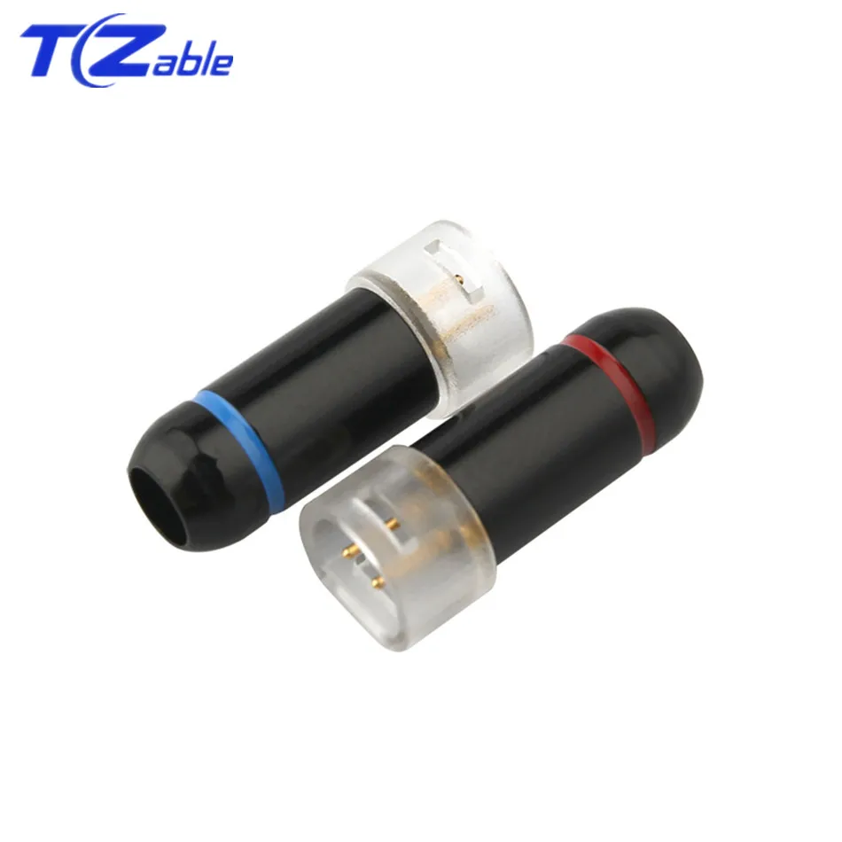 Штекер для наушников сделай сам 2 контактный разъем подходит IE8 IE8I IE80 Hi Fi