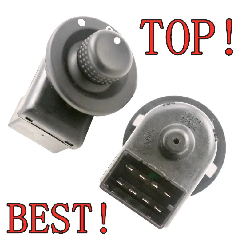 Переключатель зеркала автомобиля 8200214919 255704649R подходит для RENAULT TWINGO II, регулировка зеркала, внешний переключатель зеркала