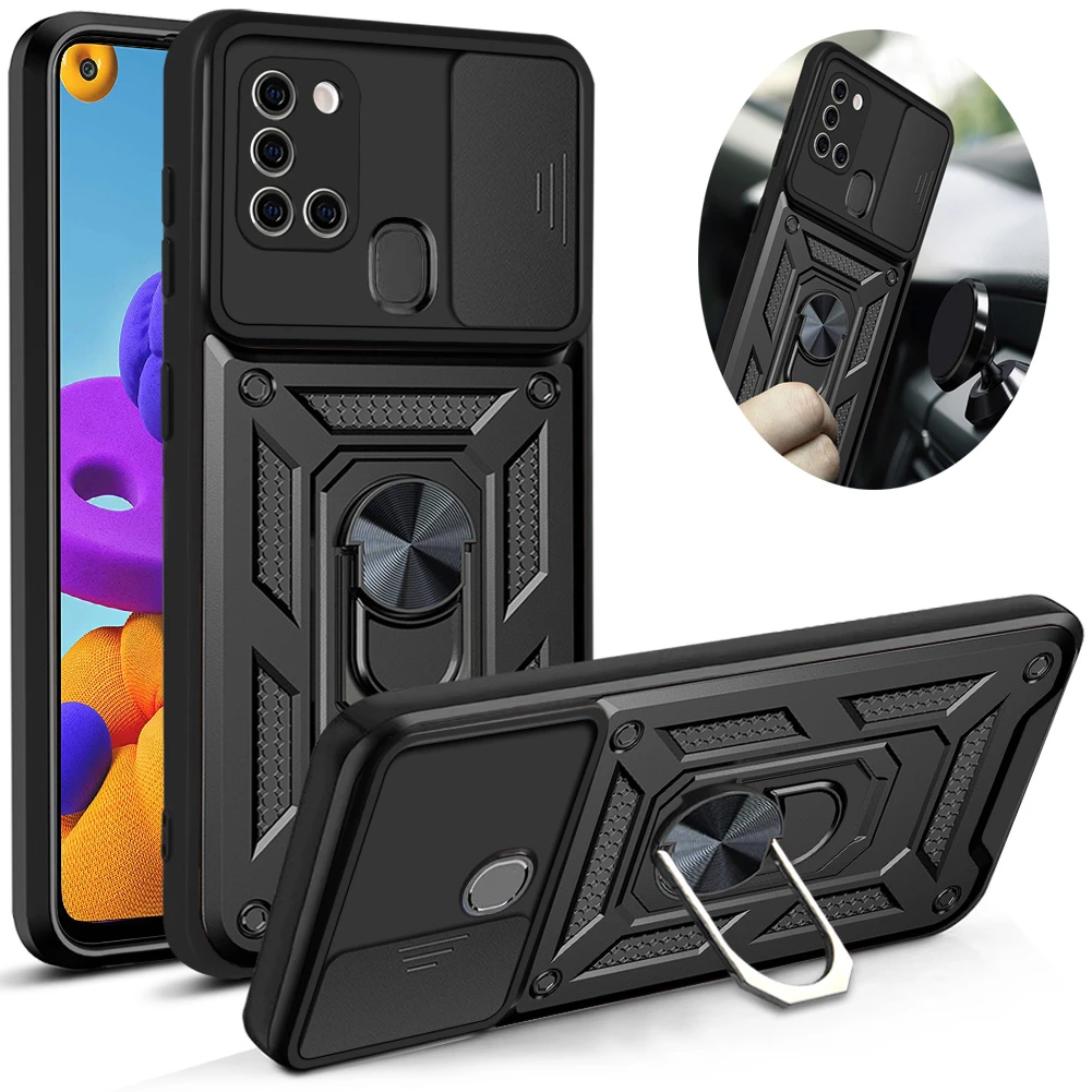 kawaii phone case samsung Shockproof Armor Case For Samsung Galaxy A21s A10s A20s A50s A02 A12 A20 A30 A50 A31 A22 A82 Cover Camera Lens Protection Fundas best case for samsung