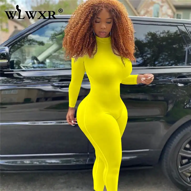 yellow one piece jumpsuit