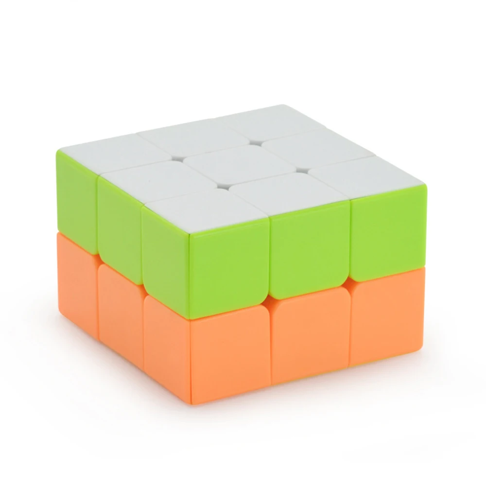 Babelemi 2x3x3 волшебный куб головоломка на скорость игры часы-кольцо с крышкой игрушки для детей подарок на день рождения