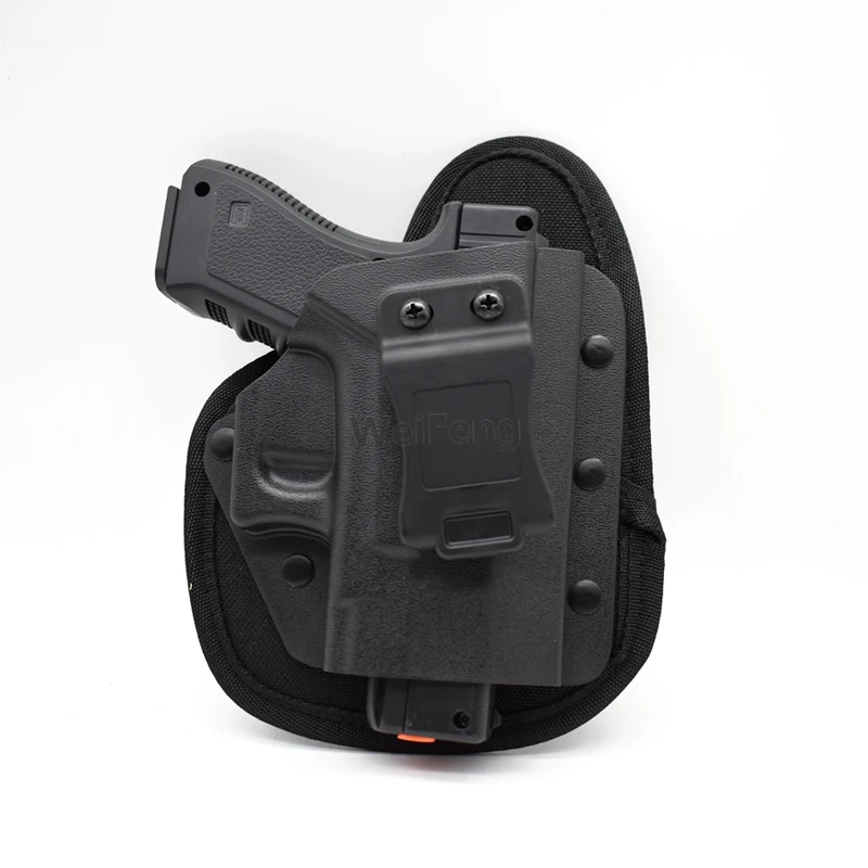 

Tactical Conceal Carry Gun Holster for Glock 17 19 Airsoft Waist Blet Pistol Holster Case Right Hand Hunting Accessories