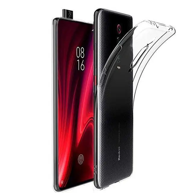 Для Red mi Note8 Pro Чехол прозрачный защитный противоударный чехол из силикона или ТПУ чехол Xiaomi mi A2 A3 Lite 9T Pro Red mi 5Plus 6A 7A K20 Примечание 8 7 6 5 Pro задняя крышка - Цвет: Clear TPU Case