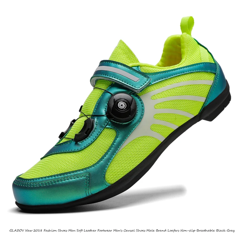 Men Women Road Riding Racing Shoes Outdoor Breathable Cycling Profession Bicycle Shoes Self-Locking Sport MTB Shoes Size 36-45