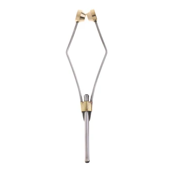 

Fly Tying Tool Disc Bobbin Holder Premium Stainless Steel Smooth Fly Fishing Tools Smooth Spool