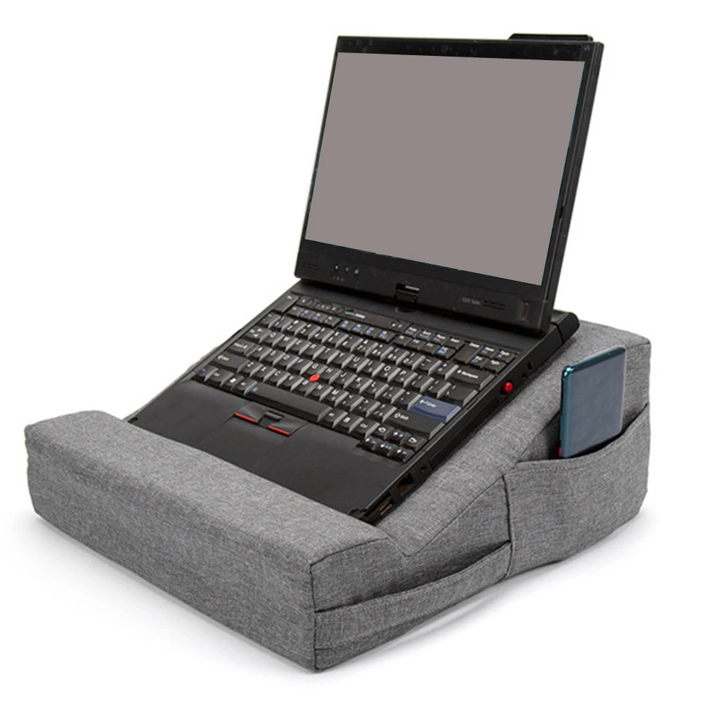 

Tablet Stand Laptop Holder Pillow Foam Multifunction Laptop Cooling Pad Tablet Stand Holder Stand Lap Rest Cushion For Ipad 2020