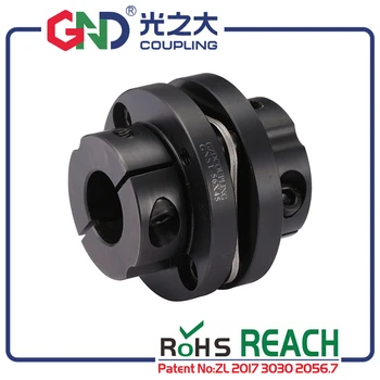 

GNST 45# Steel Stepped Single Diaphragm Keyway Series 45# Steel shaft coupling