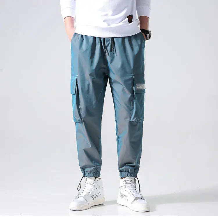 Hip Hop Pants Men Joggers Sweatpants Men's Streetwear Men Harem Cargo Pants 2020 New Loose Elastic Waist Trousers
