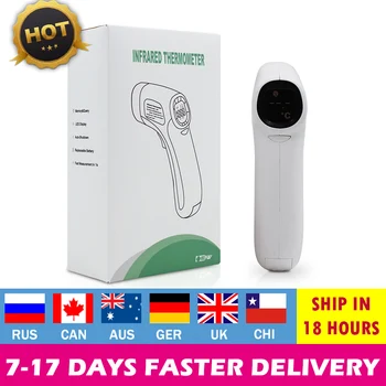 

2020 New Rack Handheld Infrared Thermometer Non-contact LCD Digital Human Body Infrared Thermometer термометр уличный 40*