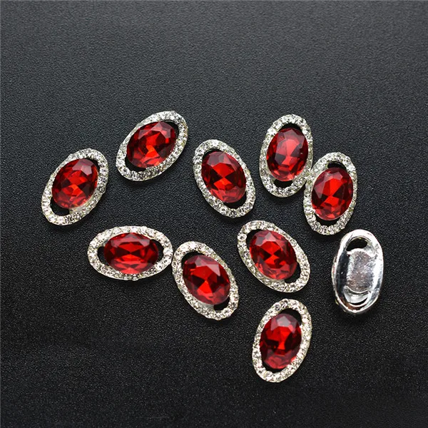 10PCs11 10 шт золотые серебряные Стразы 3d украшения для дизайна ногтей очаровательные стразы, бриллианты камни для ногтей ювелирные изделия аксессуары сплав - Цвет: 10PCs11