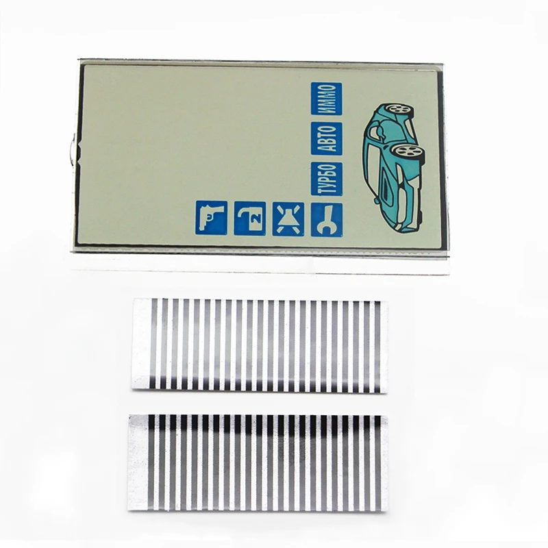 

Starline A61 Vertical LCD display flexible cable for Starline A61 remote controller display with Zebra Stripes