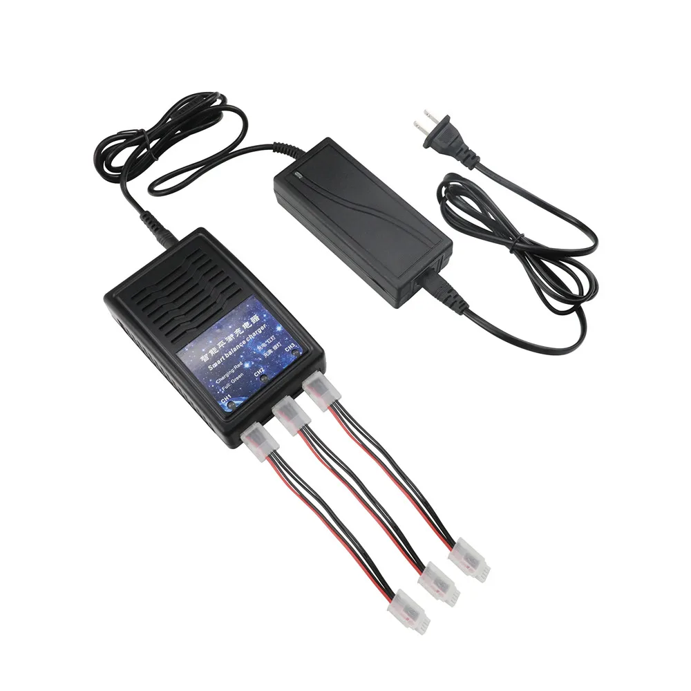 3 в 1 Дрон LiPo батарея смарт баланс зарядное устройство для FIMI A3 RC Квадрокоптер запасные части 3 батарея Быстрая зарядка зарядное устройство США Великобритания AU ЕС