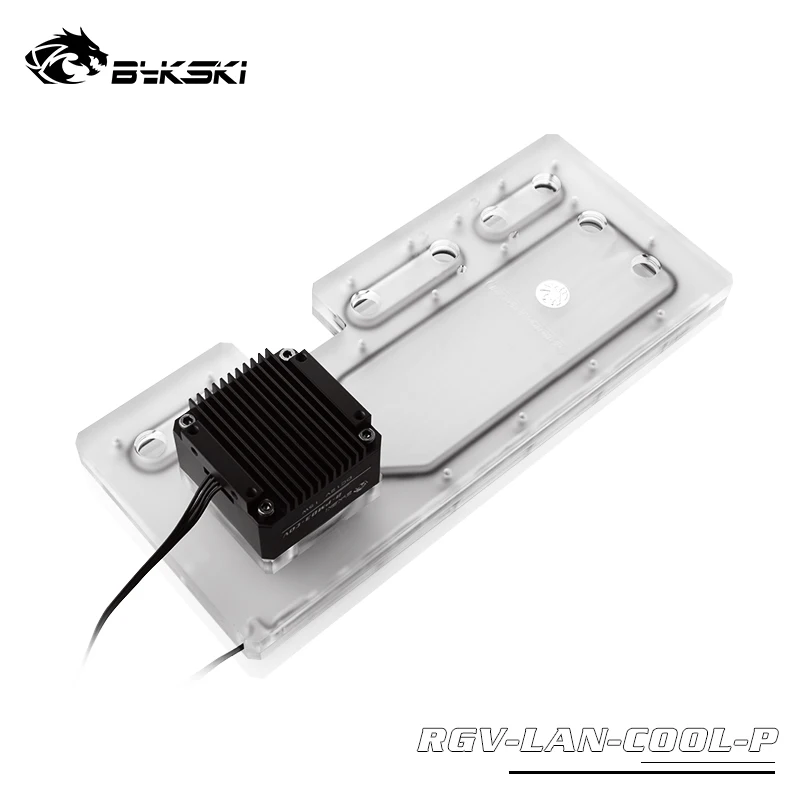 

BYKSKI Water Tank For LANCOOL II Case Professionally Used Acrylic Water Way Plate RGB Reservoir,RGV-LAN-COOL-P