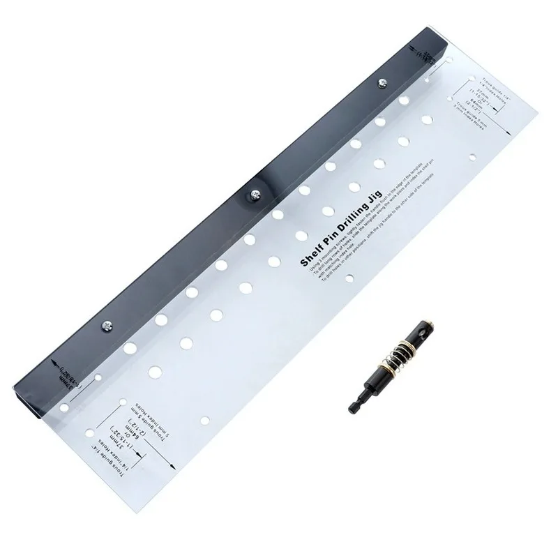 Cabinet door hinge drilling positioning board woodworking punching positioner vertical punching multi-function  drilling tools