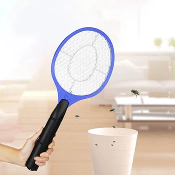

Handheld Electric Mosquito Swatter Racket Insect Home Garden Pest Bug Fly Mosquito Swatter Killer Safe For Human And Pets