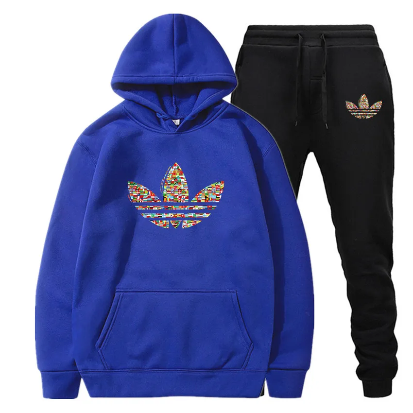 2019 новый тренд модный спортивный теплый костюм для бега мужчин спортивная одежда